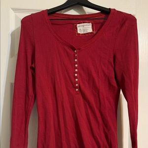 Aeropostale Henley Long Sleeve